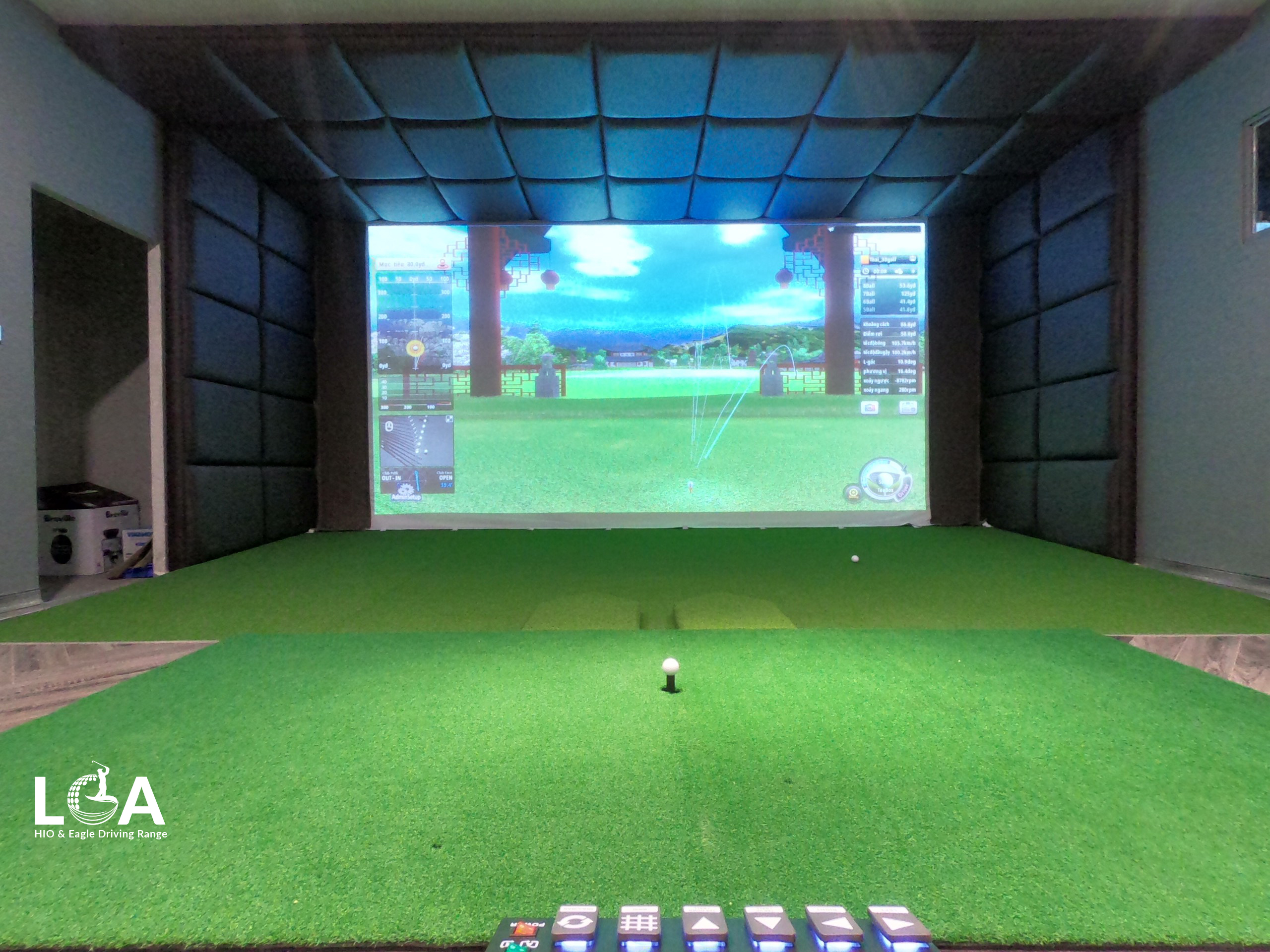 Bravo Golf BV21 – Phòng tập Golf 3D – Nhà phân phối chính thức – Thi công và lắp đặt Golf 3D