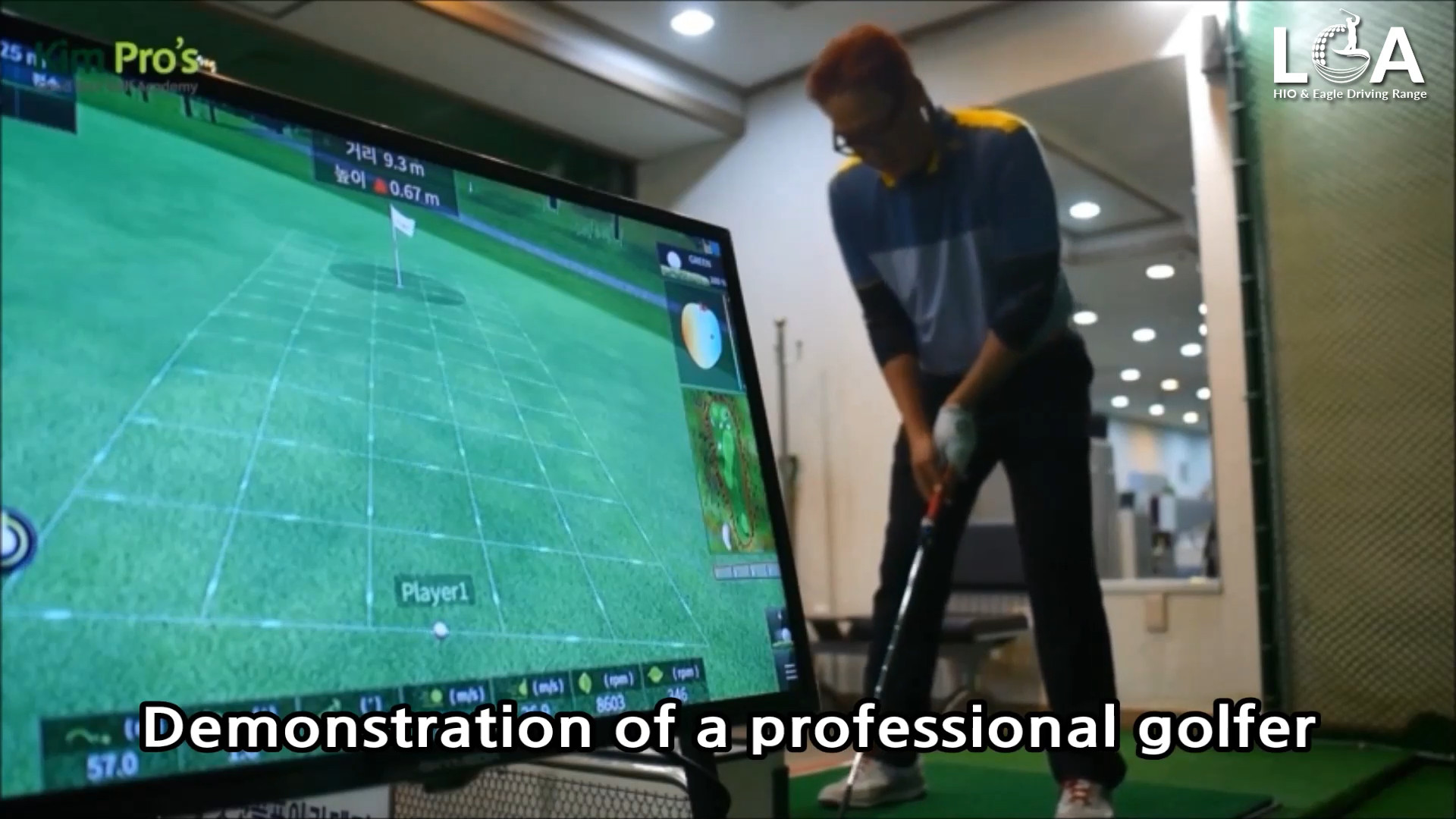 Bộ mô phỏng Golf 3D tại nhà Swing Baro, sử dụng cho việc chơi Golf 3D tại nhà