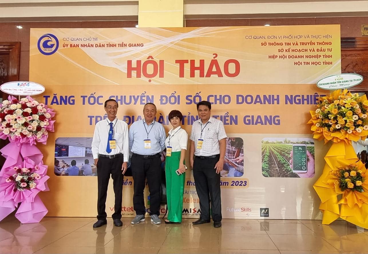 LTG tham gia Hội thảo “Tăng tốc chuyển đổi số cho doanh nghiệp trên địa bàn tỉnh Tiền Giang”