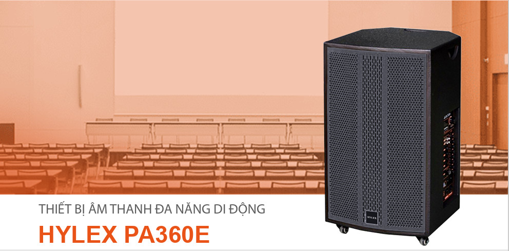 Thiết bị âm thanh đa năng di động PA360E