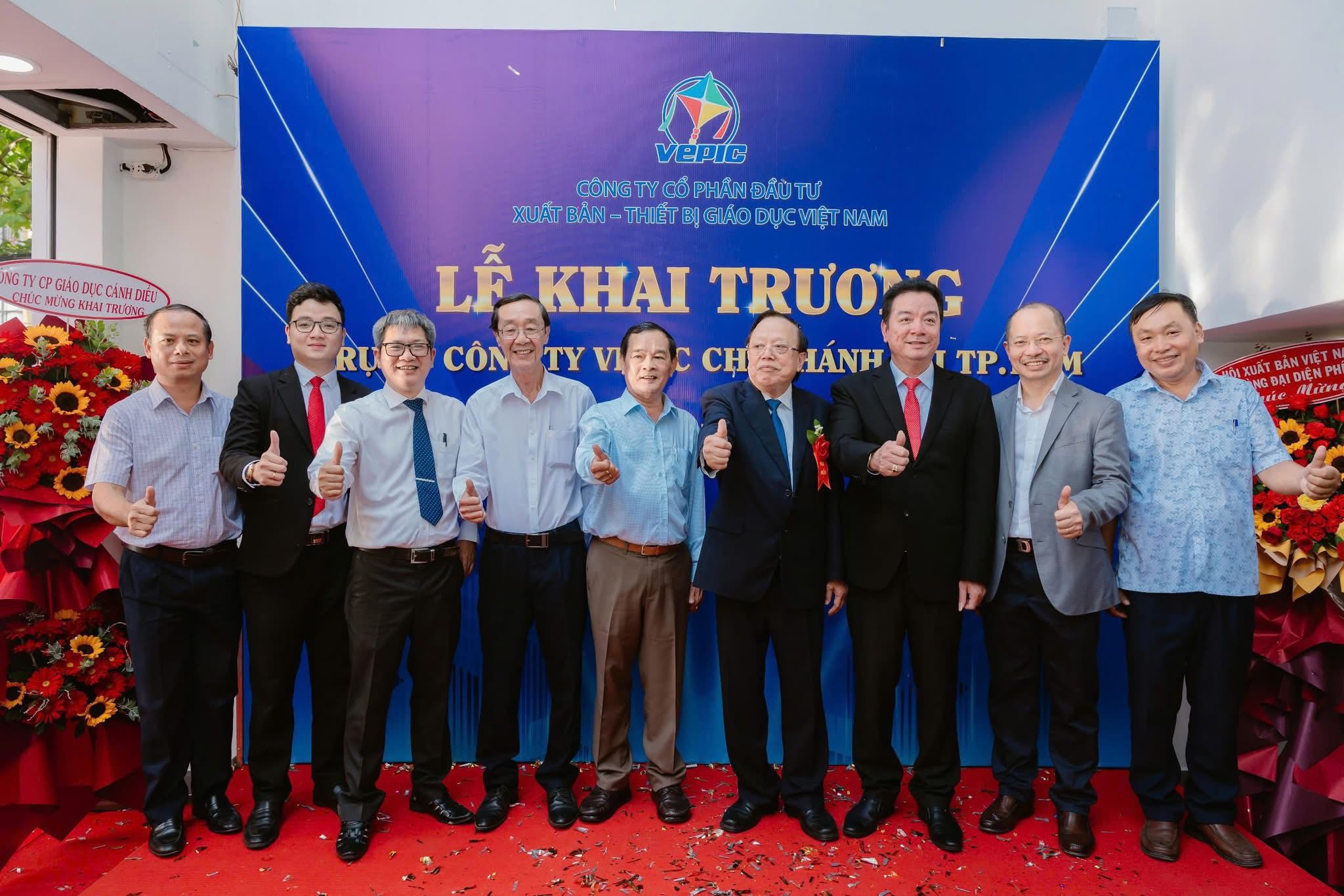 Đại diện AIKYO Việt Nam tham dự Lễ Khai trương Trụ sở Chi nhánh Công ty VEPIC tại Tp.HCM.