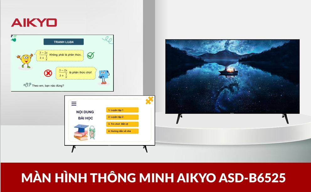 Màn hình thông minh Aikyo ASD-B6525
