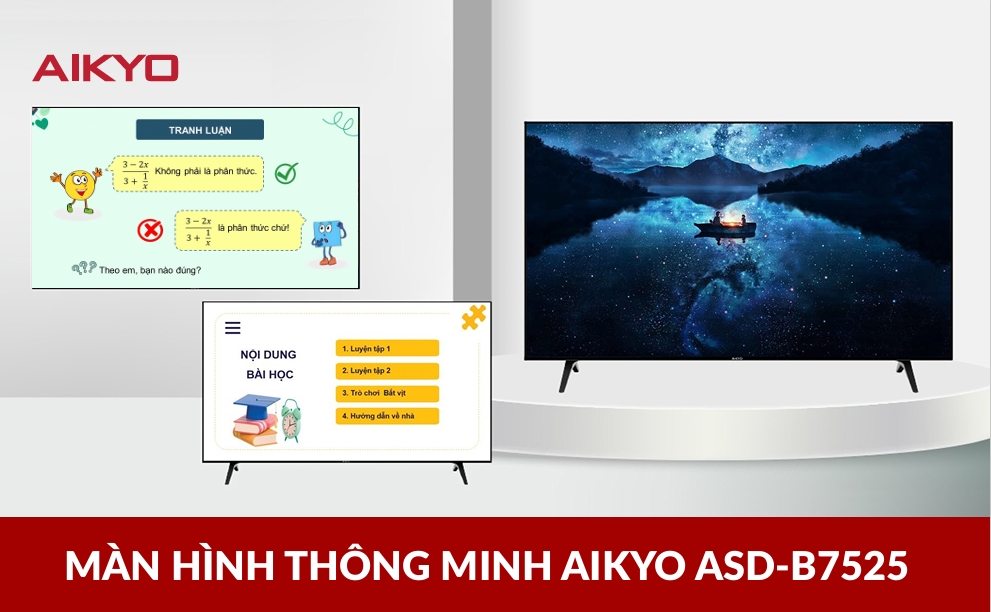 Màn hình thông minh Aikyo ASD-B7525