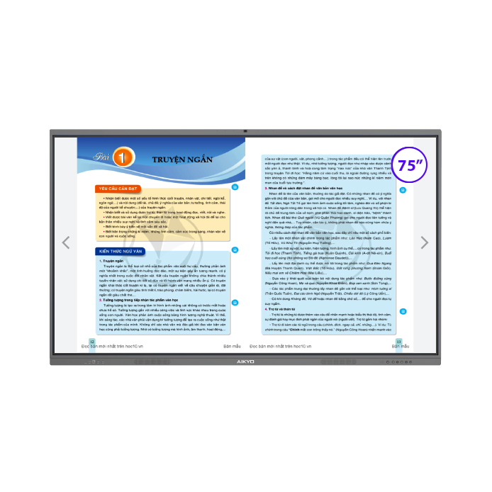 Màn hình hiển thị tương tác Aikyo AID-UHD75P