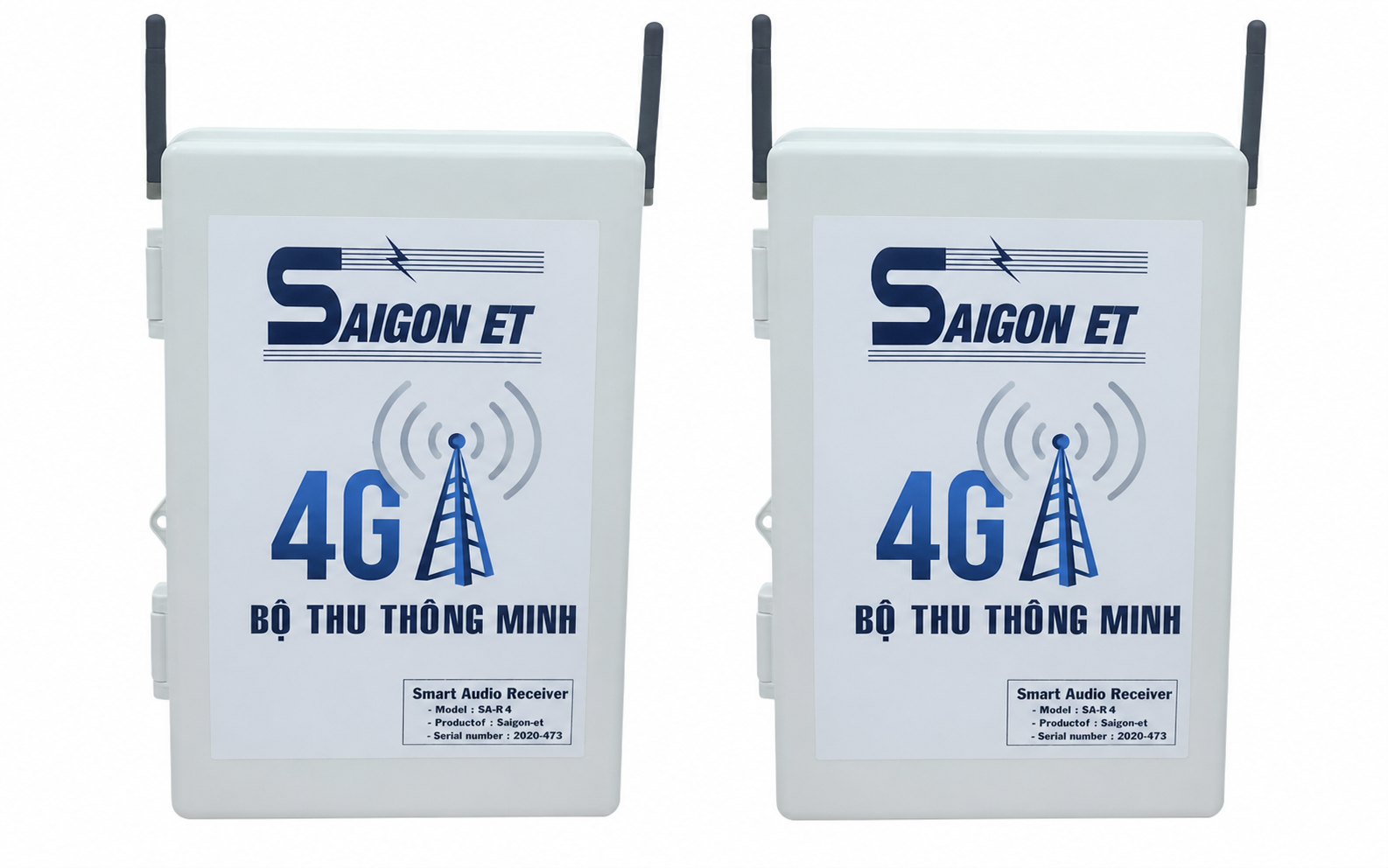 Cụm thu truyền thanh thông minh IP 4G SAR-4